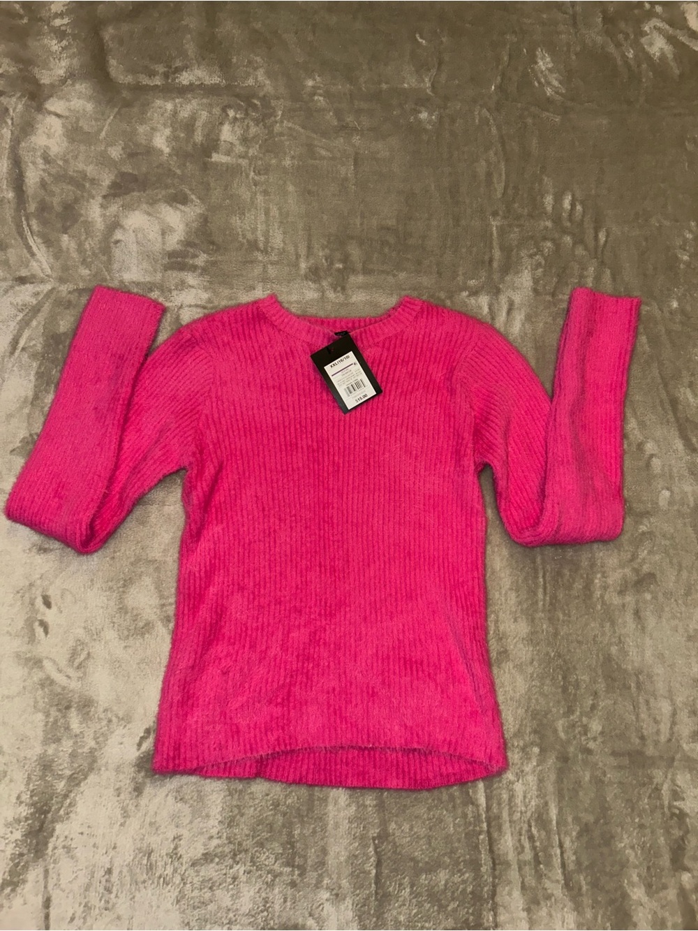 NWT art class Hot Pink Girls' Ribbed Sweater